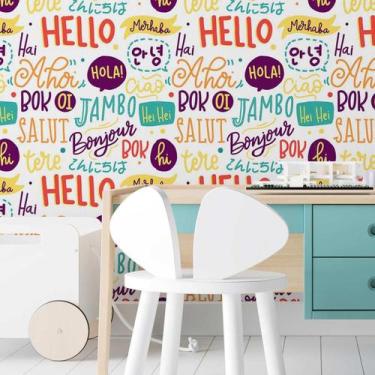 Imagem de Papel de Parede Adesivo Frases N03122 Rolo 0,58X2,5M - Adesivo BR