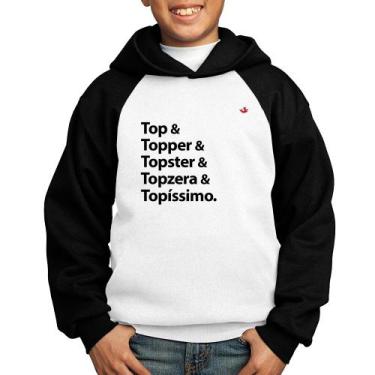 Imagem de Moletom Infantil Top & Topper & Topster & Topzera & Topíssimo - Foca n