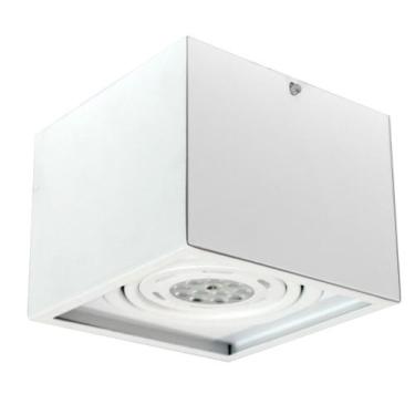 Imagem de Plafon Sobrepor Alumínio Recuado PAR30 - I9LED, Branco