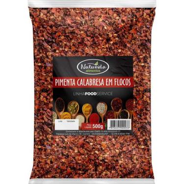 Imagem de Pimenta Calabresa em Flocos 500g - Natuvida Alimentos
