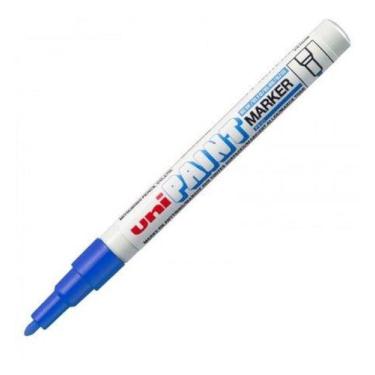 Imagem de Marcador Permanente UniPaint PX-21 AZUL Traço 0.8-1.2mm - Uni-ball