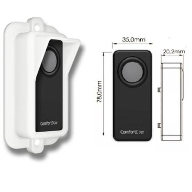 Imagem de Protetor Anti Furto  Chuva Para Campainha Comfort Door - Masterinfo3D,