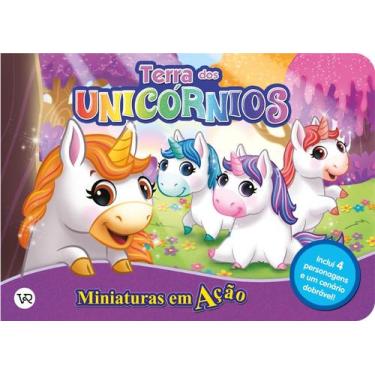 Imagem de Livro - Miniaturas em Ação - Terra dos unicórnios