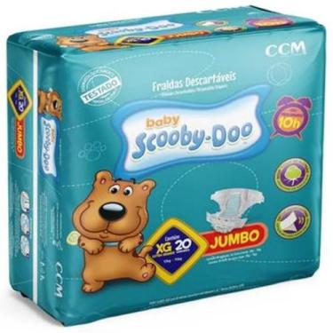 Imagem de Fralda Scooby Doo Jumbo Todos Os Tamanho  - (P)(M)(G)(XG)(XXG), GG