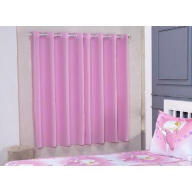 Imagem de Cortina Decorativa para Sala Quarto Escritório Oxford 2,00m x 1,70m Ro