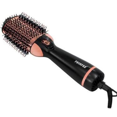 Imagem de Escova Eletrica Prosper P-5800 com 1.500 Watts Bivolt - Preto/Dourado