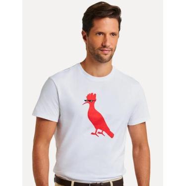 Imagem de Camiseta Reserva Masculina Regular Pica-pau Meme Branca, XXL/GGG