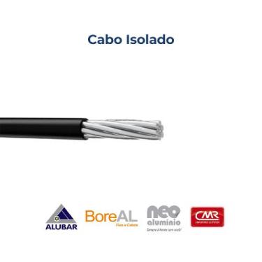 Imagem de Cabo Alumínio Isolado 1Kv Xlpe 35Mm Nbr 7285 Rolo 50 Metros - Multimar