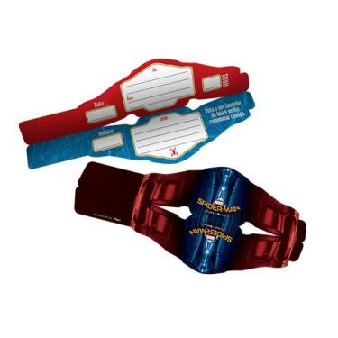 Imagem de Convite de Aniversário - Spider Man Home - 8 unidades - Regina Festas 