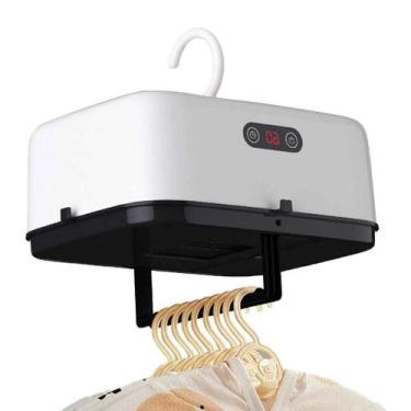 Imagem de Secador de roupas portátil para apartamento rv viagem dobrável mini má
