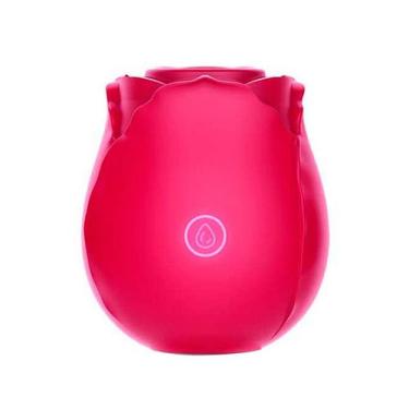 Imagem de Magic Rose Sugador De Clitóris Com Pulsação Em Forma De Rosa - Vermelh
