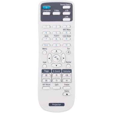 Imagem de Controle remoto de substituição universal adequado para projetores EPSON Home Cinema/Powerlite/EB/EX/VS/BrightLink/EMP Series