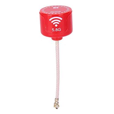 Imagem de Antena RHCP de 5,8 Ghz 3dBi, Alto Ganho Direcional, Baixa Perda de Alimentador, Fácil de Instalar, para Peças FPV Racing Drone RC Acessório Vermelho, 5,8 Ghz 3 DBi, 5,8 Ghz 3dBi,