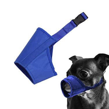 Imagem de Parts Express Focinheira para Cachorro, Focinheira Macia Anti-Mordida, Focinheira Ajustável, Respirável E À Prova D'Água para Cães Pequenos E Médios, Azul (Xs)
