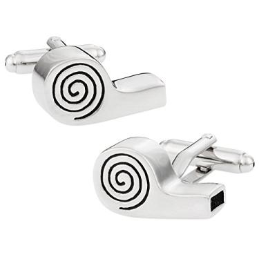 Imagem de Abotoaduras de Apito de Trabalho Cuff-Daddy com Caixa de Apresentação