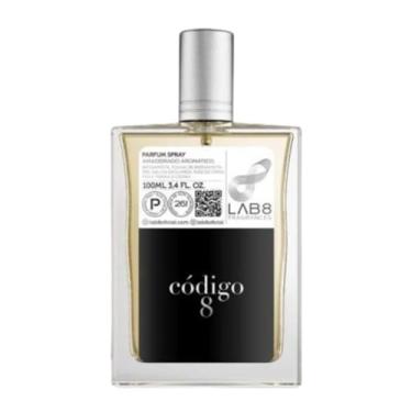 Imagem de Perfume Código 8 / Lab 8 Fragrances 100ml / Perfume Masculino Amadeirado