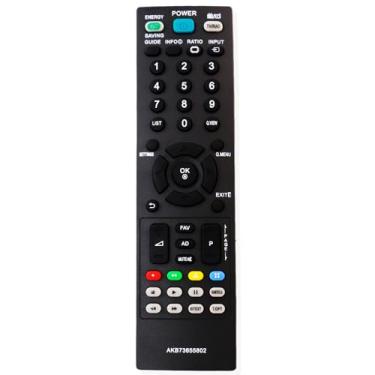 Imagem de Controle remoto de substituição AKB73655802 Commander compatível com LG TV 42LS5600 42PA4500 47LS5600 32CS460 42LS3400 32LT360C 37LS5600 32LS3400 32LS3450 32LS32LS5600 3500 42LS345T 32LS5600 37LT360C