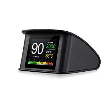 Imagem de Daconovo Smart Head Up Display, velocímetro digital OBDII de 2,2 polegadas Head Up Display com tela de velocidade, distância, tempo e muito mais