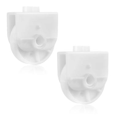 Imagem de [Atualizado] AHJ72909001 Rolo de gaveta de freezer para geladeiras LG/Kenmore, rolo de bandeja de freezer, substitui AHJ73329901, AP4671331 (pacote com 2)