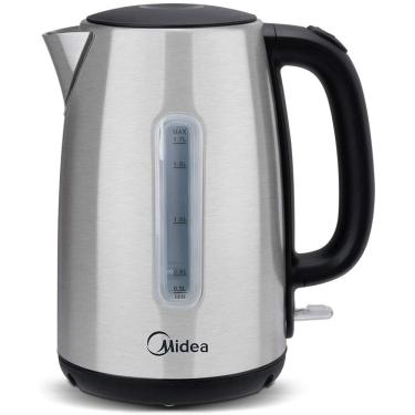 Imagem de Chaleira Eletrica Midea Inox Lux Cook 1,7L  C/ Desligamento Automatico 220V