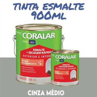 Imagem de Tinta Esmalte Sintético Coral Madeira e Metal 3,6 l e 900ml Coralar Ex