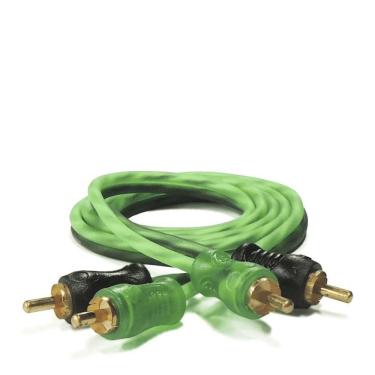 Imagem de Cabo Rca Technoise Series 200 Pro 1 Metro 4mm Conec Pvc