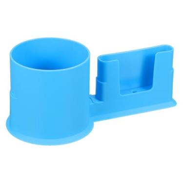 Imagem de PATIKIL Suporte de copo para prancha de remo caiaque e suporte de telefone acessórios de prancha de stand up paddle copo universal portátil para beber copo de garrafa de água, azul