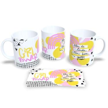 Imagem de Canecas de Porcelna Personalizadas dia Internacional da Mulher 8 de Ma