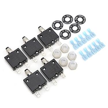 Imagem de Interruptor Térmico, Disjuntor Dc Com Terminais de Conexão Rápida Disjuntor de Plástico e Metal para Automotivo, Industrial