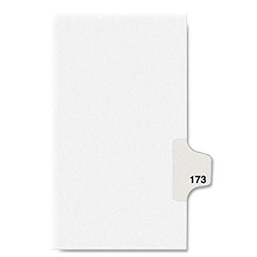 Imagem de Divisórias de exibição legais individuais Avery, aba lateral, 21 x 28 cm, conjunto com 25 unidades., Estilo 173, Branco