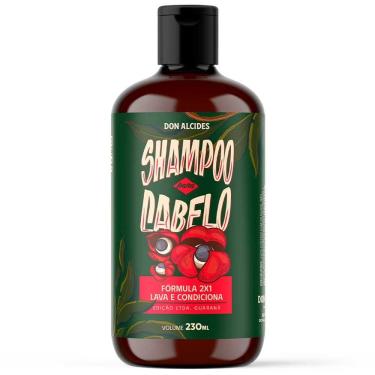 Imagem de Shampoo Para Cabelo 2 em 1 Guaraná Antarctica 230mL Don Alcides
