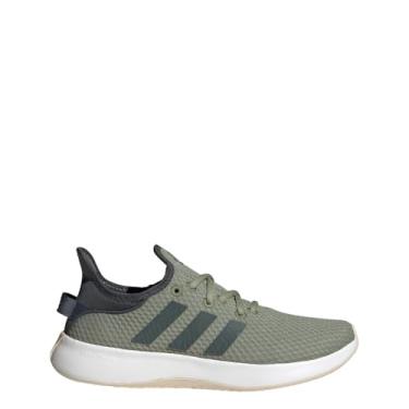 Imagem de adidas Cloudfoam Pure Tênis esportivo feminino, Verde tenda/Legend Ivy/Wonder White, 40