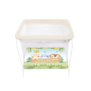 Imagem de Cercadinho Bebê Chiqueirinho Infantil Dobrável Square até 20kg - Scorp