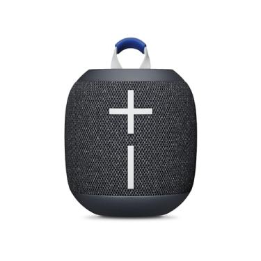 Imagem de Caixa de Som Bluetooth Ultimate Ears WONDERBOOM 4, À Prova D´Água e Poeira, Flutuante, Som Grave de 360 Graus, Alcance de 40M, Até 14h de Bateria e Carregamento USB-C - Preto