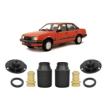 Imagem de Kit Coxim  Amortecedor Dianteiro Monza 1993 1994 1995 1996 - QualyKits