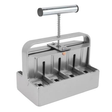 Imagem de Bloqueador Manual de Portátil, 8 Células de Partida de Mudas de Células, Fabricante de Blocos de de Liga de Alumínio para Jardinagem Ao Ar Livre