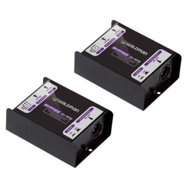 Imagem de Kit 2 direct box passivo waldman di-1ps bypass