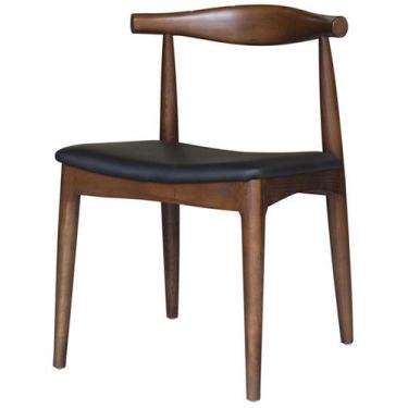Imagem de Cadeira Carina Sem Braco Cor Madeira Escura - 11490 - Sun House