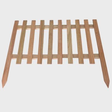 Imagem de Cerca de Madeira 60x100cm Jardim e Varanda