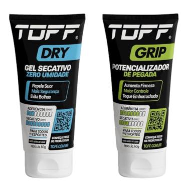 Imagem de Kit Gel Secativo Toff Dry + Potencializador de Pegada Toff Grip