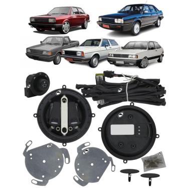 Imagem de Kit Retrovisor Elétrico Simples Gol Quadrado Saveiro Voyage
