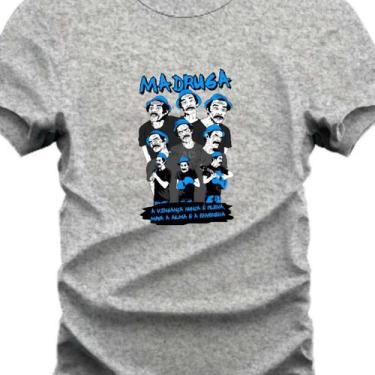 Imagem de Camiseta Personalziada Sr Madruga A Vingança nunca e plena - HS, Cinza