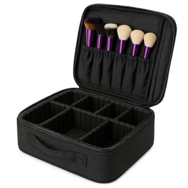 Imagem de Maleta Necessaire Divisórias Maquiagem Manicure Profissional