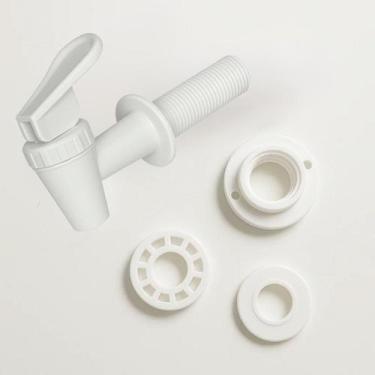 Imagem de Torneira Branca Universal Rosca Alavanca Filtro Galão Dispenser Bebida