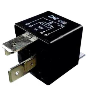 Imagem de Relé auxiliar universal 70a 12v 4 pinos - DNI