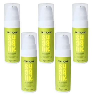 Imagem de 5 Sugalik Gel Vibrante Pistache 15g  Anima e Excita - Feitiços