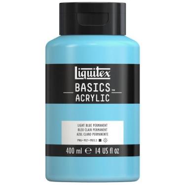 Imagem de Tinta Acrílica Basics Pintura 400ml Light Blue Permanent - Liquitex