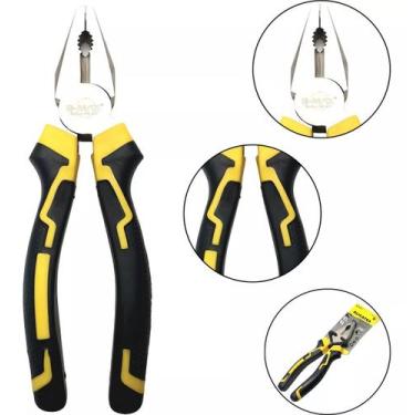 Imagem de Alicate Universal 8'' Aço Carbono Emborrachado Isolado BMax
