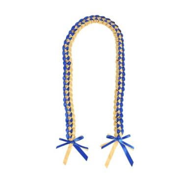 Imagem de Esquirla Cordão de honra da graduação para a festa do ensino médio Mulheres de pós -graduação do College, Azul Dourado