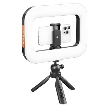 Imagem de Luz Para Celular Gravação De Vídeo,Luz Led Portátil Para Celular Ajustável | Iluminação Contínua Para Vlog Transmissão Estúdio Filmagem Fotografia De Conteúdo